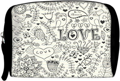 

Snoogg Cosmetic Pouch(Multicolor), Multcolor