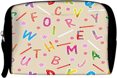 

Snoogg Cosmetic Pouch(Multicolor), Multcolor