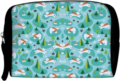 

Snoogg Cosmetic Pouch(Multicolor), Multcolor