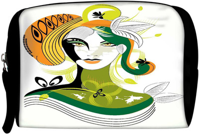

Snoogg Cosmetic Pouch(Multicolor), Multcolor