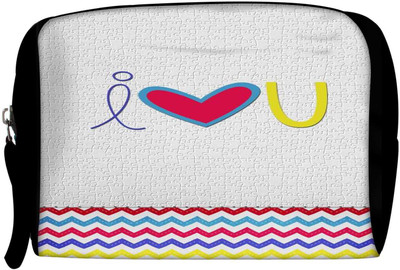 

Snoogg Cosmetic Pouch(Multicolor), Multcolor