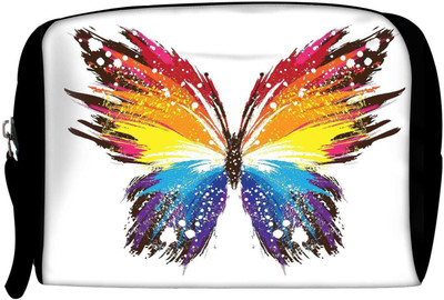 

Snoogg Cosmetic Pouch(Multicolor), Multcolor