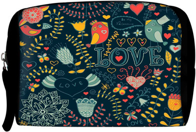 

Snoogg Cosmetic Pouch(Multicolor), Multcolor