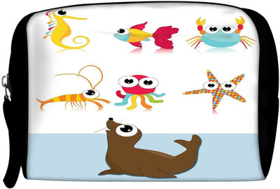 

Snoogg Cosmetic Pouch(Multicolor), Multcolor