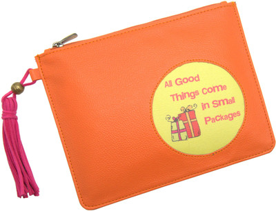 

Thathing Cosmetic Pouch(Orange, Pink, Multicolor)