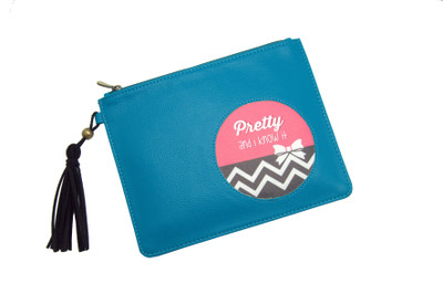 

Thathing Cosmetic Pouch(Blue, Pink, Multicolor)