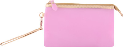 

Priya Exports Cosmetic Pouch(Pink)