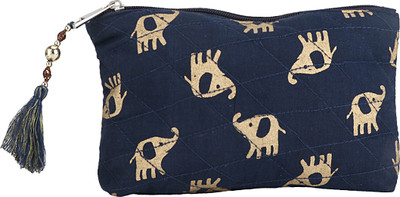 

Needlecrest Cosmetic Pouch(Blue), Navy