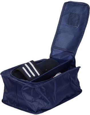 

Kanhaa Shoe Pouch(Blue), Navy blue