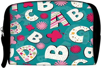 

Snoogg Cosmetic Pouch(Multicolor), Multcolor