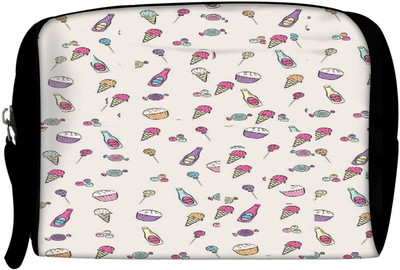 

Snoogg Cosmetic Pouch(Multicolor), Multcolor