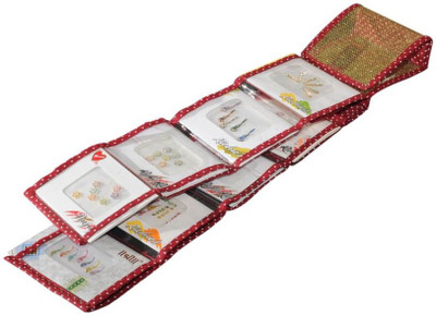 

Srajanaa bindi organiser Makeup Vanity Box(Maroon)
