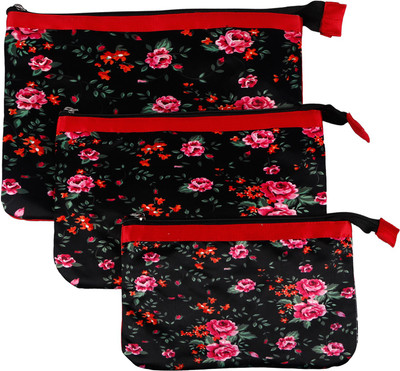 

Nostaljia Cosmetic Pouch(Multicolor), Maroon