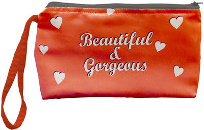 

ColorPlus Cosmetic Pouch(Orange, White)