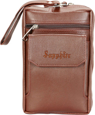 

Sapphire Cosmetic Pouch(Brown)