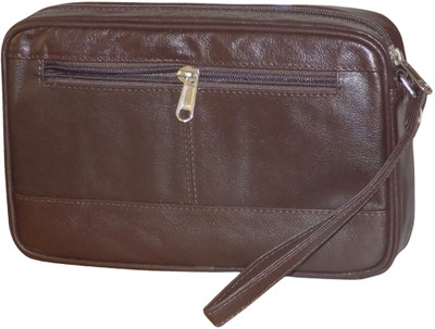 

Style 98 Style 98 Brown Premium Quality Leather Hand Bag For Men Multipurpose Bag(Brown, 6 inch)