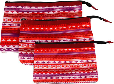 

Nostaljia Cosmetic Pouch(Multicolor), Maroon