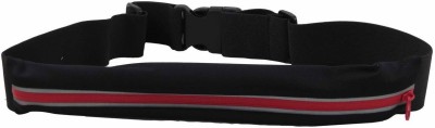 

Parallel Universe Waist Bag(Black), Red on black