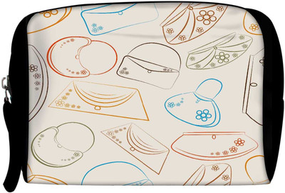 

Snoogg Cosmetic Pouch(Multicolor), Multcolor