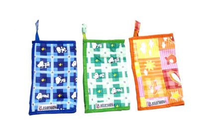 

Navigator Cosmetic Pouch(Blue, Green, Orange), Blue-01;green-01;orange-01