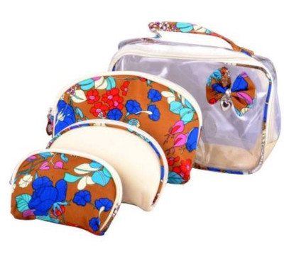 

Arow Cosmetic Pouch(Brown)