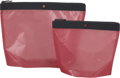 

Victorinox Cosmetic Pouch(Red), Red transparent