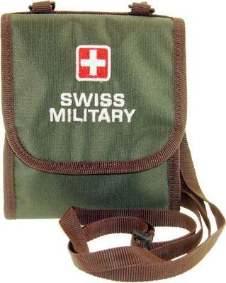 

Swiss Military Men Travel Green Fabric Wallet(2 Card Slots)