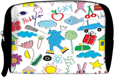 

Snoogg Cosmetic Pouch(Multicolor), Multcolor