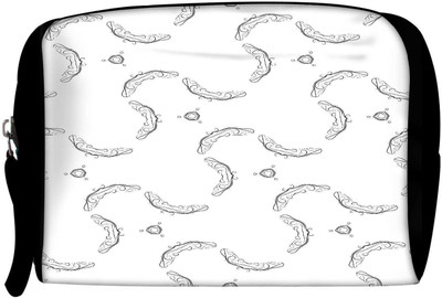 

Snoogg Cosmetic Pouch(Multicolor), Multcolor