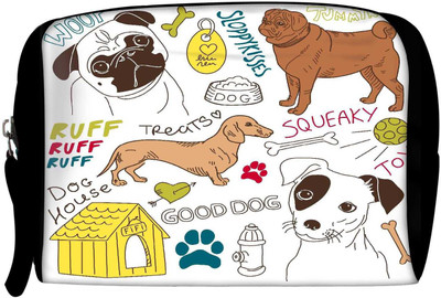 

Snoogg Cosmetic Pouch(Multicolor), Multcolor