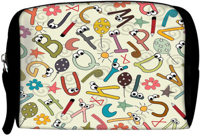 

Snoogg Cosmetic Pouch(Multicolor), Multcolor