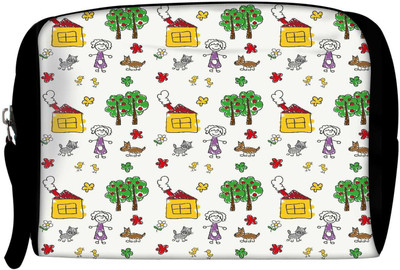 

Snoogg Cosmetic Pouch(Multicolor), Multcolor