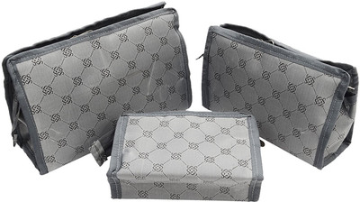 Bagaholics Cosmetic Pouch(Grey), Ash