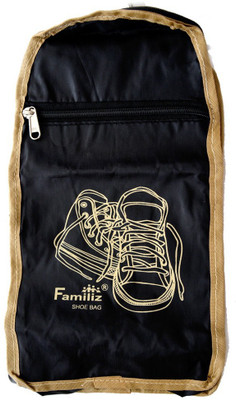

Familiz Shoe Pouch(Gold, Black)
