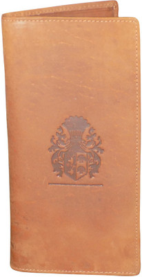 

Kan Brown Hunter Leather Document Holder For Men and Women(Multicolor)