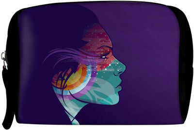 

Snoogg Cosmetic Pouch(Multicolor), Multcolor