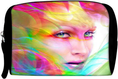 

Snoogg Cosmetic Pouch(Multicolor), Multcolor
