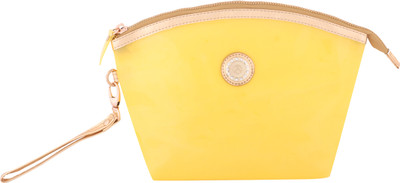 

Priya Exports Cosmetic Pouch(Yellow)