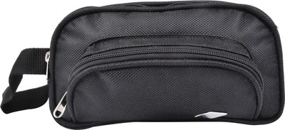 

PSH three fold with d pocket Travel Shaving Bag(Black)