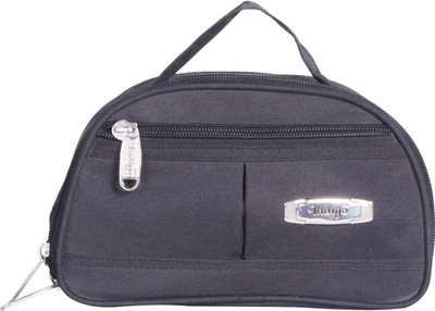 

PSH two fold with handle Travel Shaving Bag(Black)
