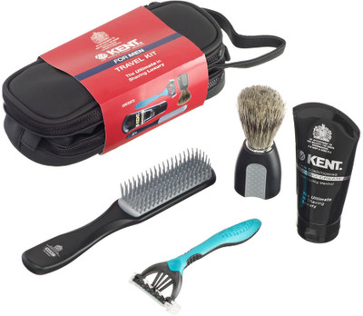 

Kent Big Wet Set Travel Shaving Kit & Bag