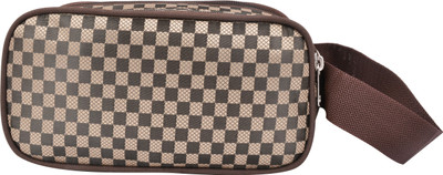 

PSH three fold cheak Travel Shaving Bag(Brown)