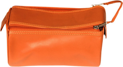 

Leather World Stylish Leather Travel Kit Travel Shaving Kit & Bag(Tan)
