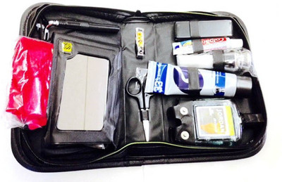 

Toprun Thunder Ultimette Gillete Travel Shaving Kit(Black)