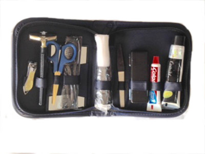 

Toprun Thunder Cosmic G Travel Shaving Kit(Black)