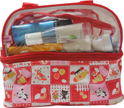 

K&P Best Friend Bag Travel Toiletry Kit(Red)