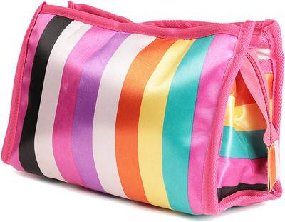 

Blue-Tuff Pink-Strips Travel Toiletry Kit(Pink)