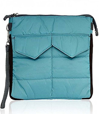 

Everyday Desire Gadget Pouch Multi Functional Storage Organizer Bag Zip & Cushion Protection Travel Toiletry Kit(Blue)