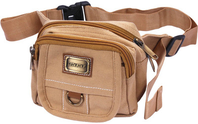 

Pretty Krafts Belt Purse 3 Pockets Travel Toiletry Kit(Beige)