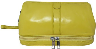 

Chimera Leather 3649 Travel Toiletry Kit(Yellow)